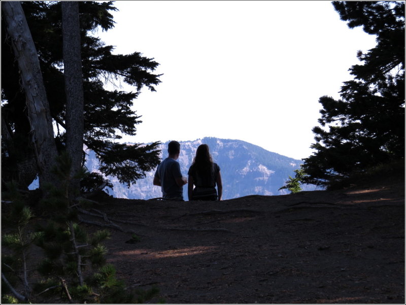 Tourist couple