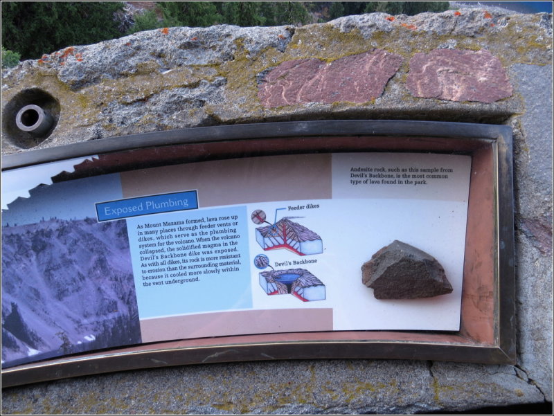 Signage in Sinott Overlook