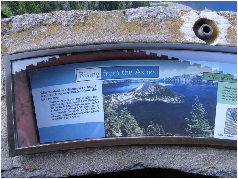 Signage in Sinott Overlook