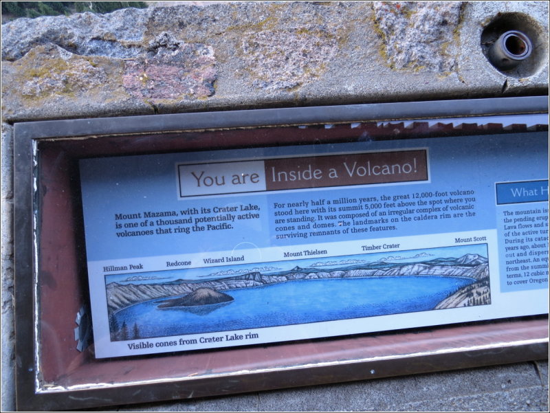 Signage in Sinott Overlook