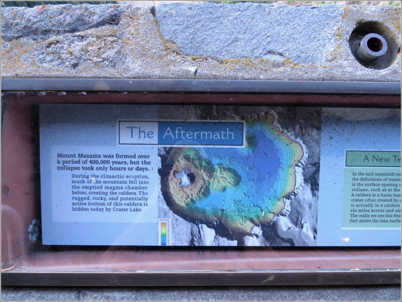 Signage in Sinott Overlook