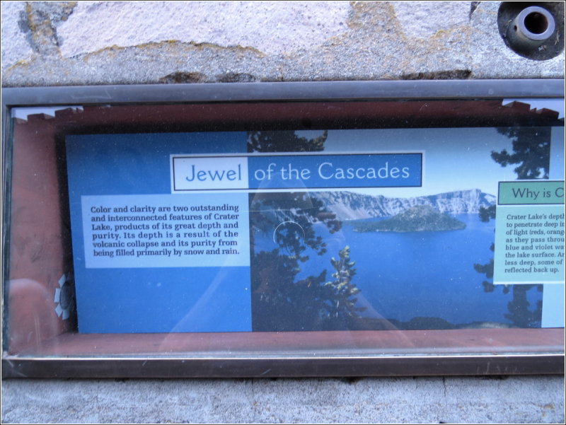 Signage in Sinott Overlook