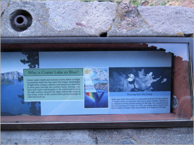 Signage in Sinott Overlook