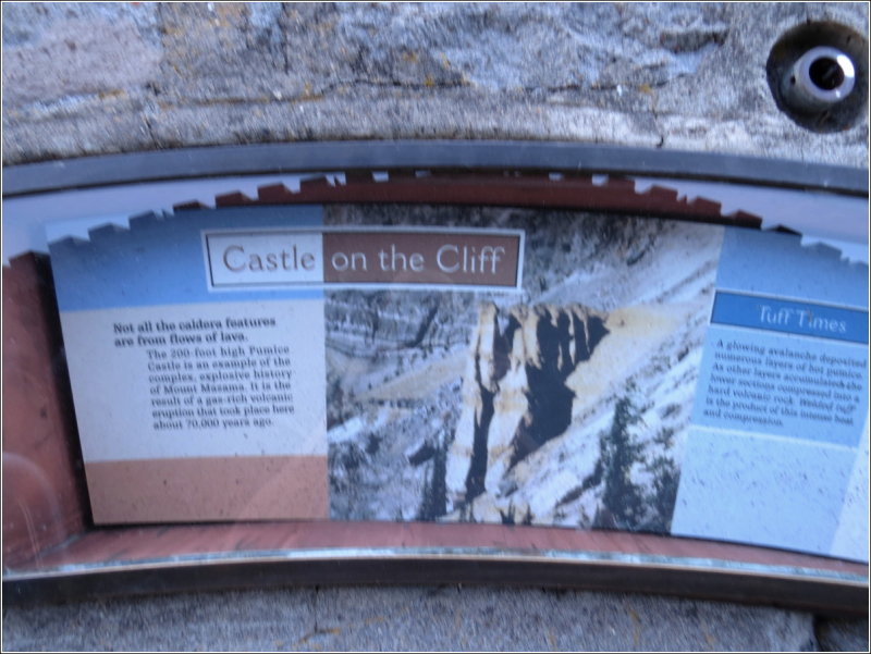 Signage in Sinott Overlook