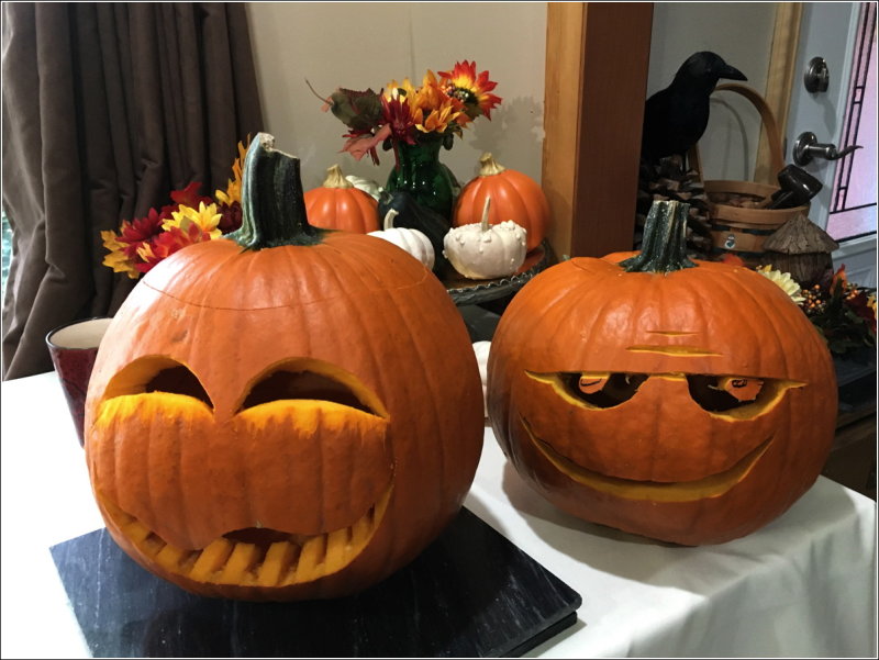 Carved for Halloween