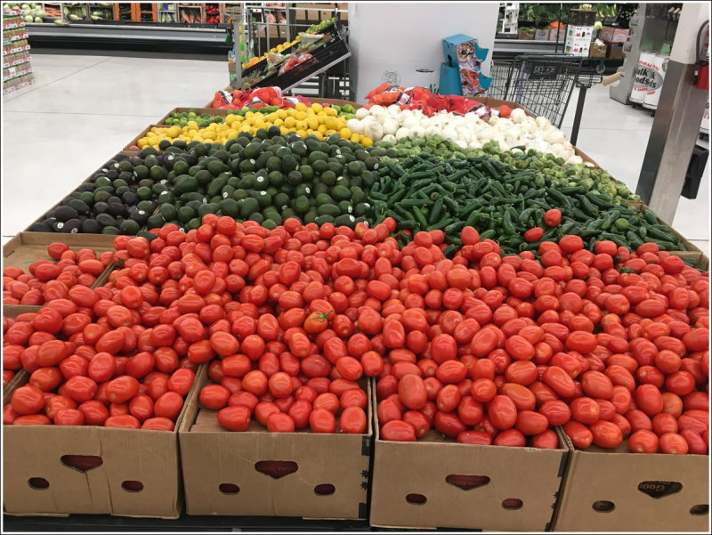 Color at the Grocery