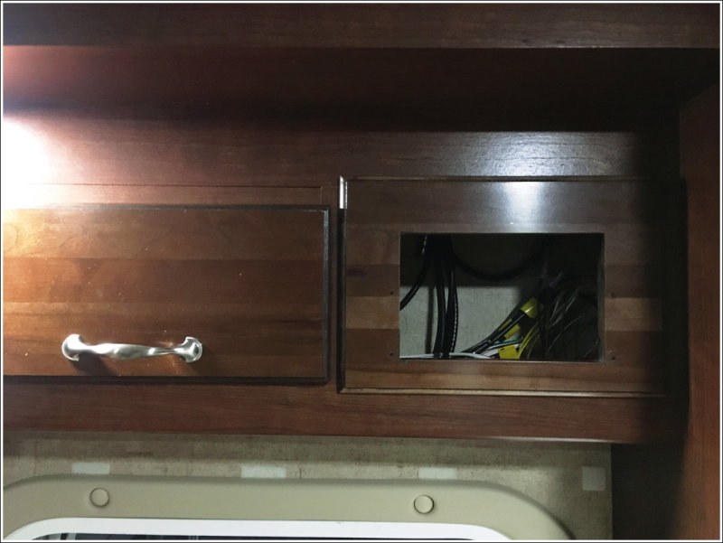 Filler installed; Wiring complete