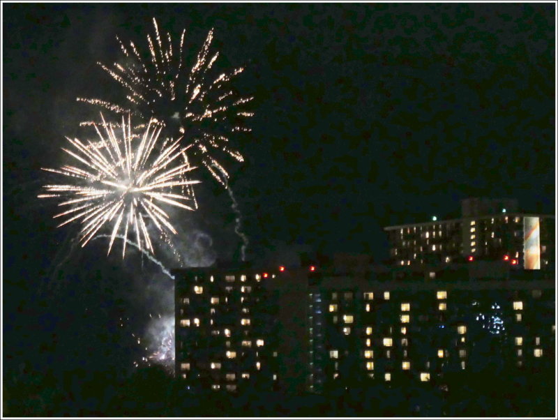0316B-Lu - Fireworks!  Congratulations, Holley & Brian!