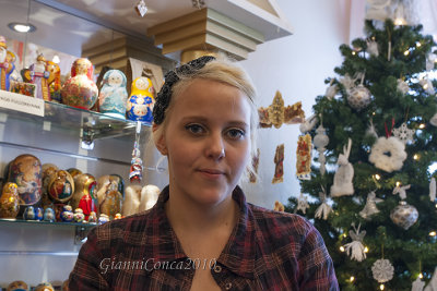 Girl Christmas Shop