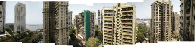 Panoramas of Cuffe Parade