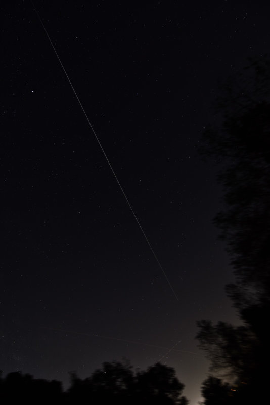 ISS fly over