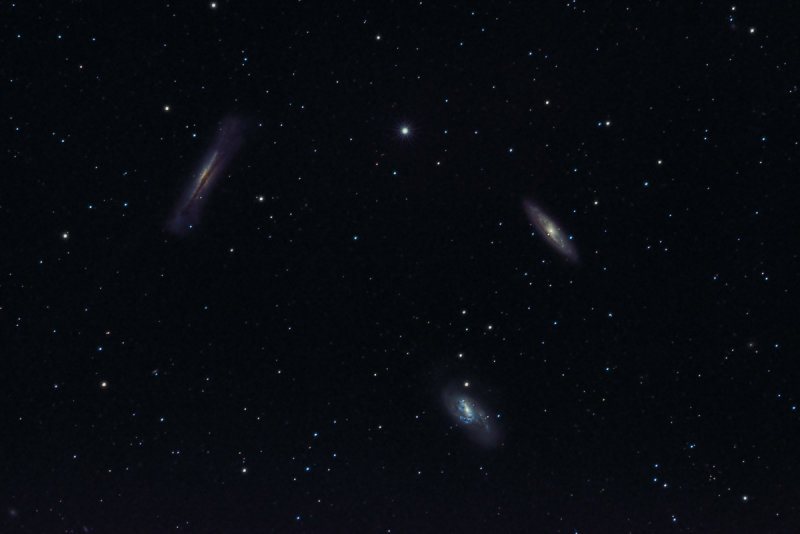 The Leo Triplet