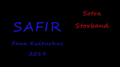 Safir i Fana Kulturhus 2019