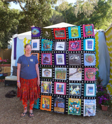 Work of Art: Dorothy Deis and her 30th anniversary Live Oak quilt