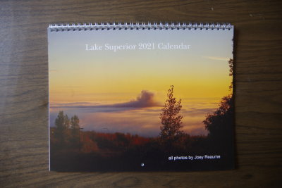 2021 Lake Superior calendar