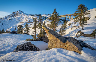 A Morning View on Donner Pass