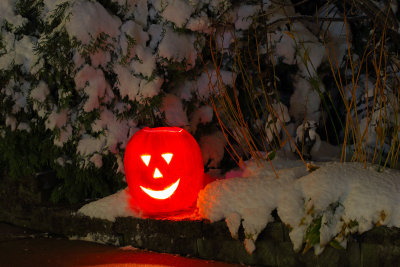 Snowy Halloween