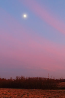 Moon After Sunset