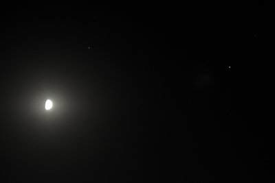 Moon and the Gas Planets