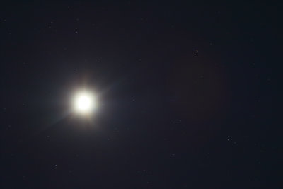 Moon and Two Planets