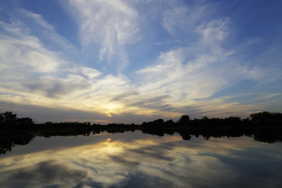 Sunset on Pickerel Lake