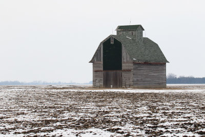 Winter Barn