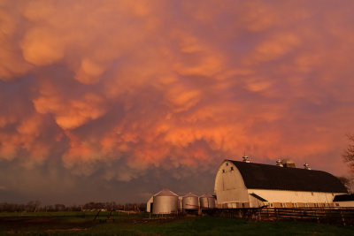 Last Light on a Storm