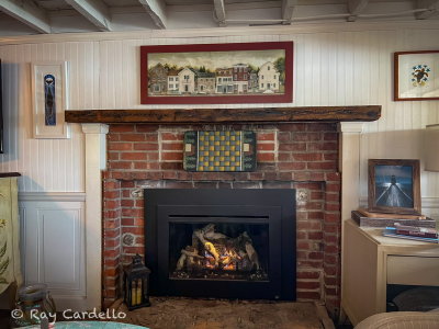 Bear Pond Living Room & Fireplace