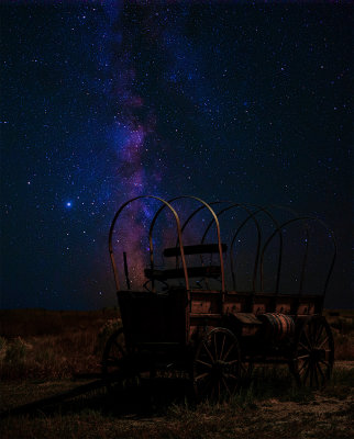 Milky Way - Replica Pioneer Wagon Almo Id