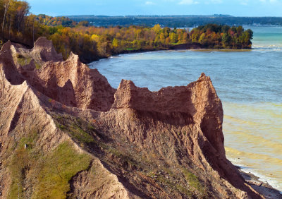 Chimney Bluffs