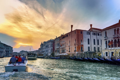 Sunset Grand Canal