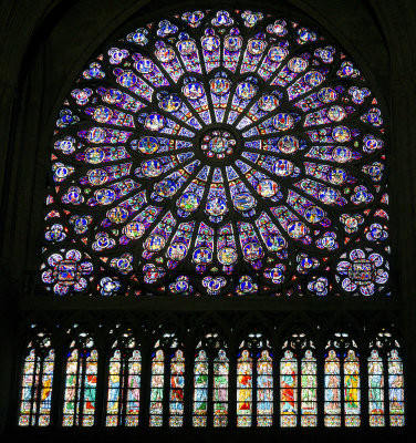 Notre Dame Stained Glass