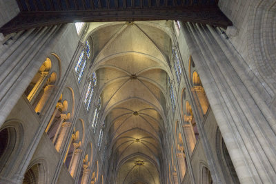 Notre Dame Roof Interior