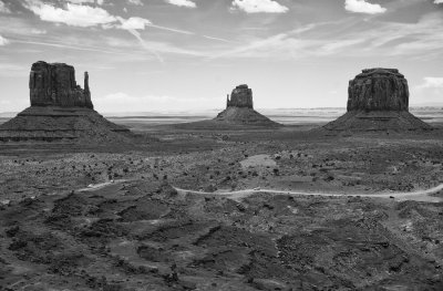 Monument Valley B&W