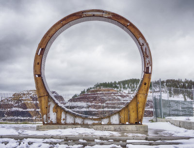 Stargate at Sanford Labs Homestake Visitor Center in  Lead, SD