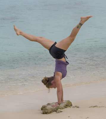 Beach Yoga 