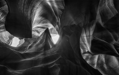 Antelope Canyon Monochrome