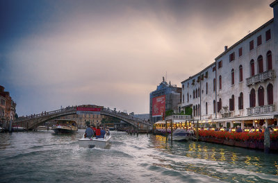 Grand Canal At Dusk