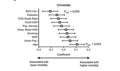 BCG Vaccine Predicts Low Mortality