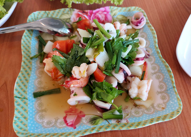 Seafood salad