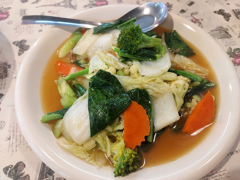 Stir fried mix vegetables