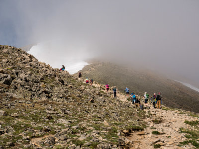 Into the clouds