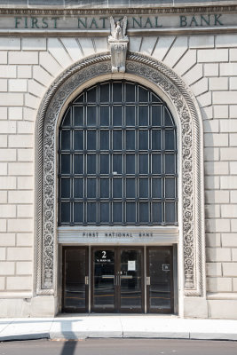 1st National Bank entrance