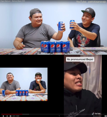Natives React to Pepsi (credit: patrickisanavajo on YouTube)