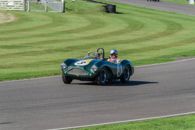 Sir Sirling Moss, last lap of Goodwood 2016