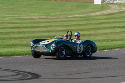 Sir Sirling Moss, last lap of Goodwood 2016