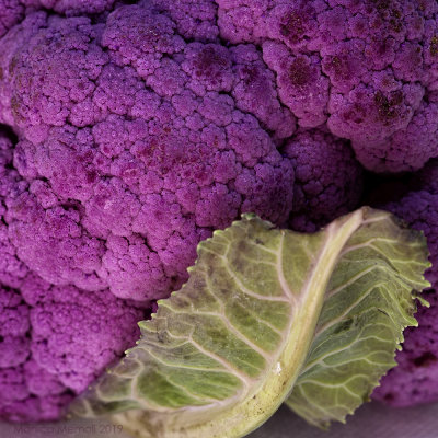 Purple cauliflower