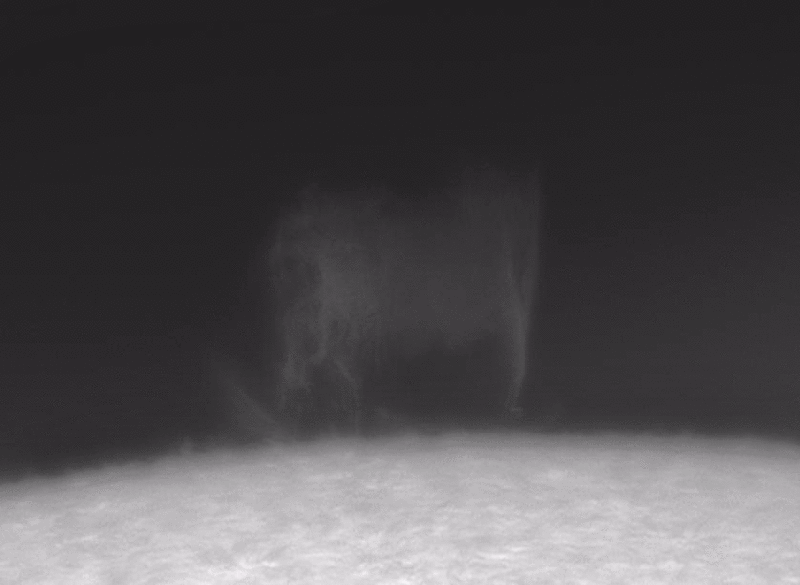 prominence timelapse 2juni2020