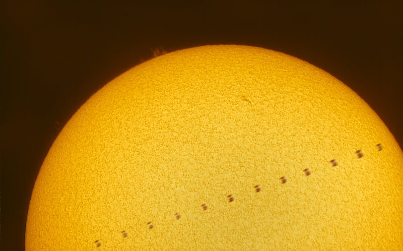 ISS transit 21april2020