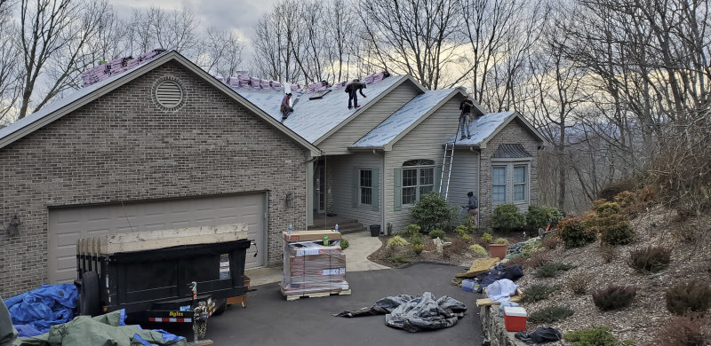 Roofers here since 8am